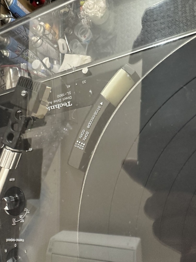 Technics SL-1900 Direct Drive Automatic Turntable working Tested From Japan