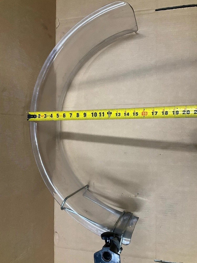 24" Metal Lathe Poly Spindle Guard