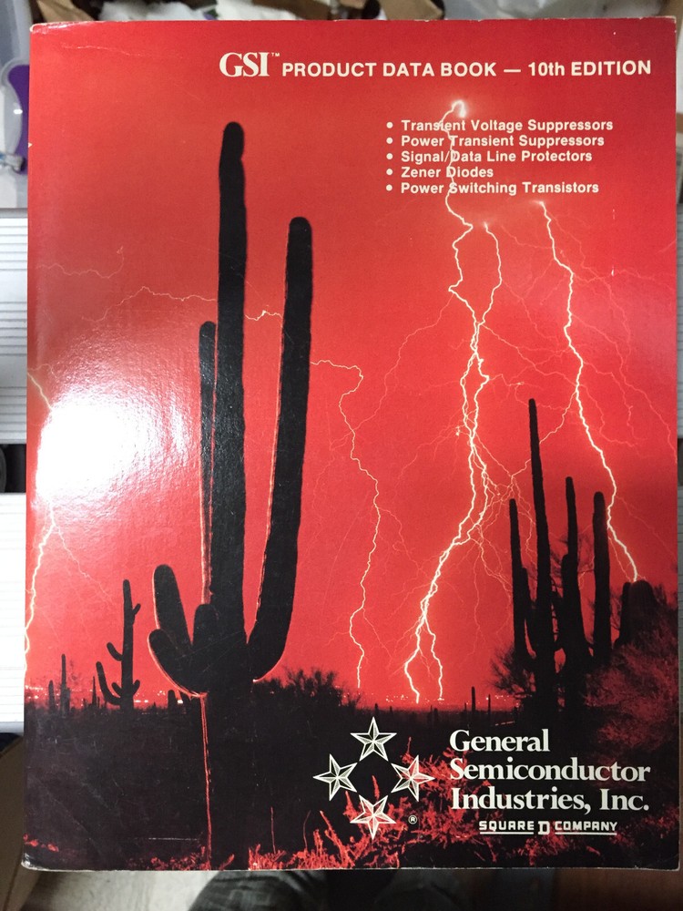 Data Book = General Semiconductor Industries (GSI) 10th Edition 1994 =
