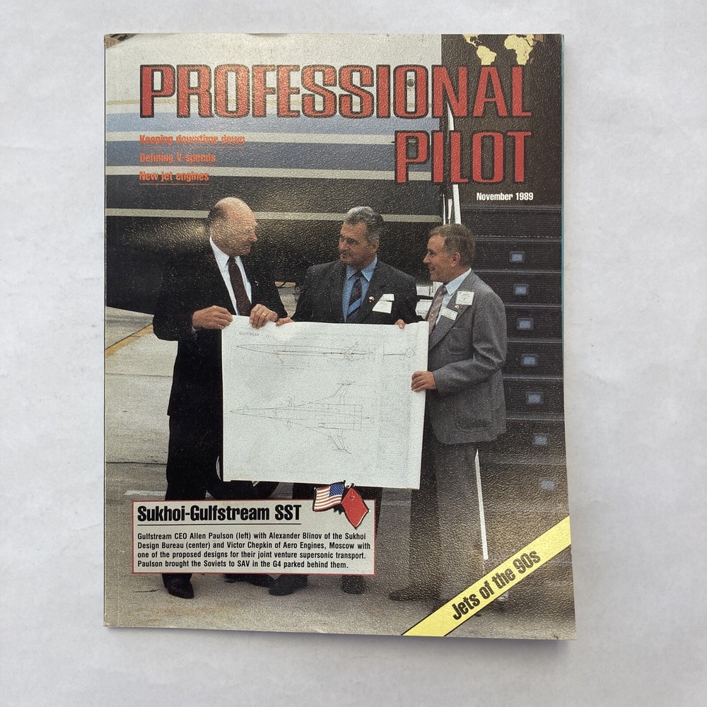 Professional Pilot - November 1989 Issue