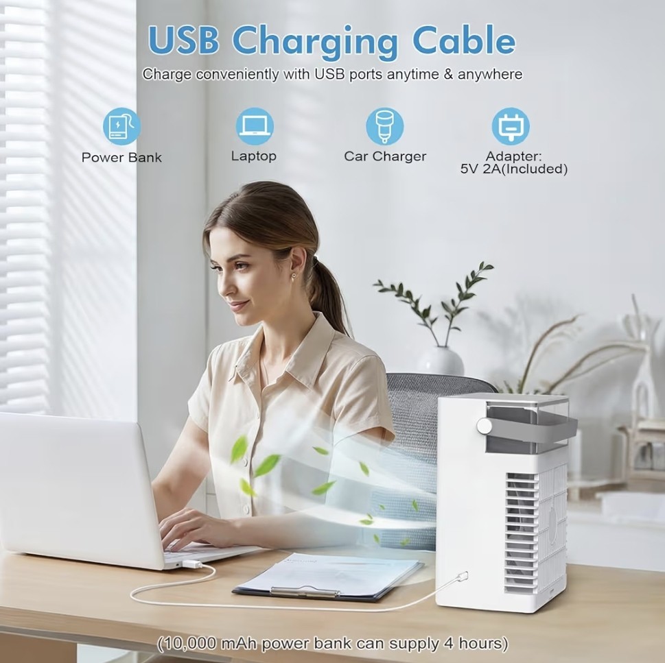 LUXURY Portable Air Conditioners 3-in-1 AC Unit Personal Mini Air WE SHIP OVERSE