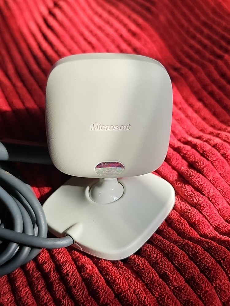 Original Microsoft Xbox 360 Live Vision Cam Webcam USB Camera White Tested