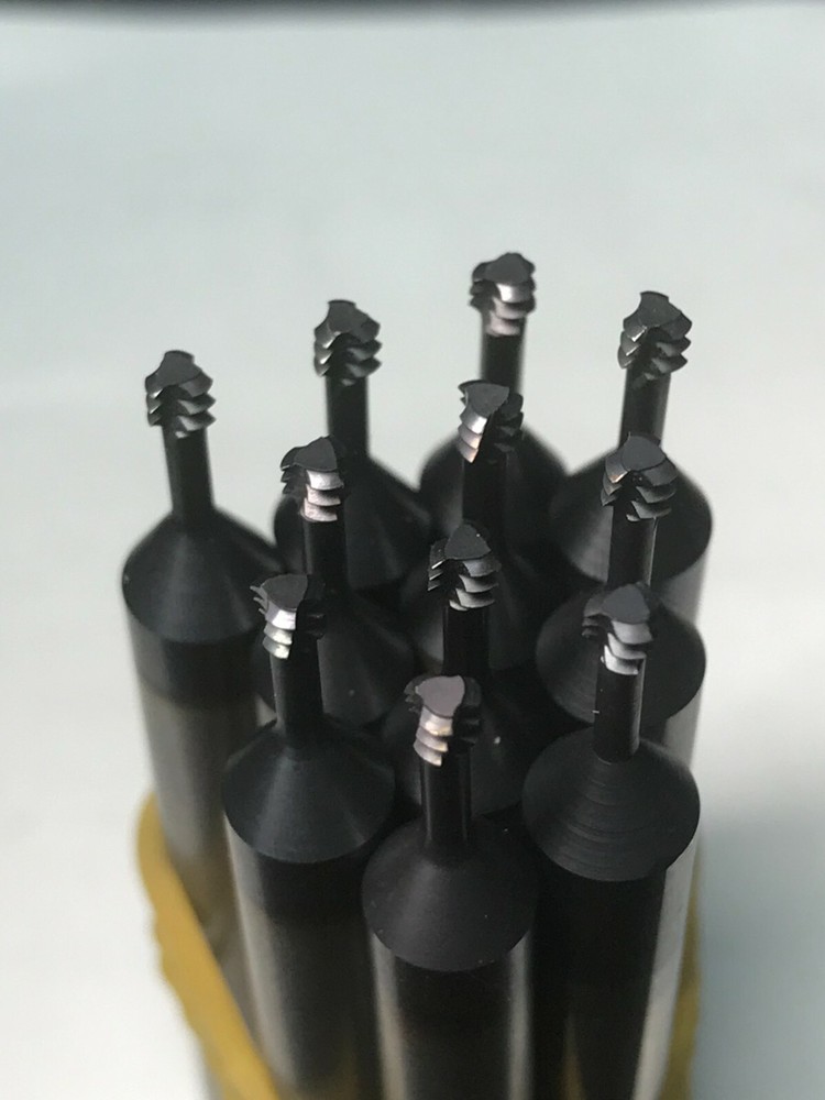 #6-32 UNC Internal Thread Mills Solid Carbide 3 Flute