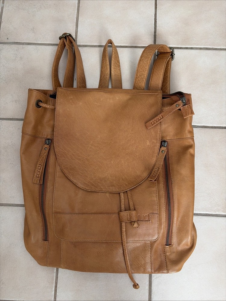 MUUD Leather Backpack Bag