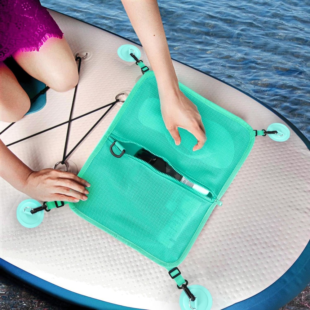 Paddle board Deck Bag Sup Accessories Mesh Storage Deck Bag