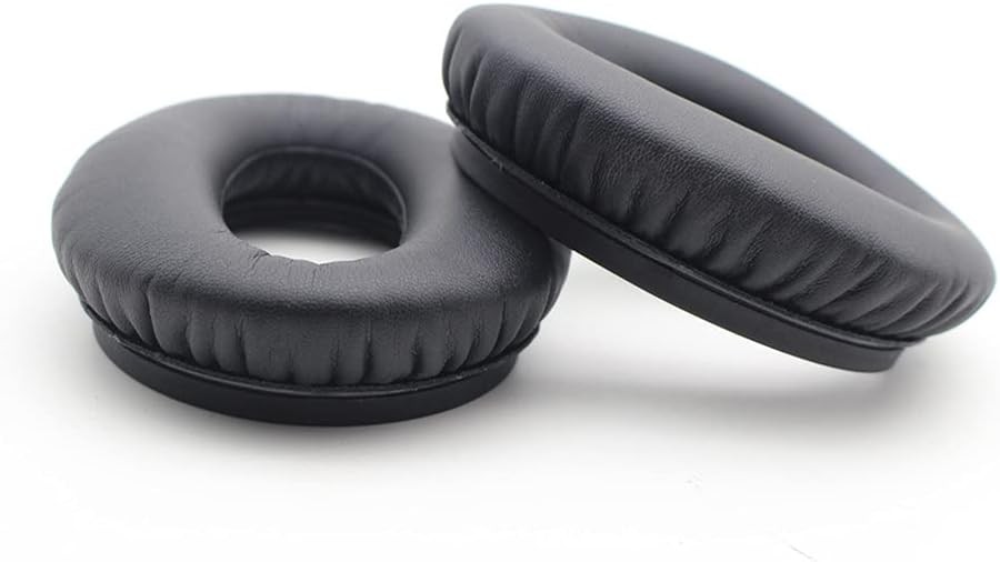 Replacement Ear Pads Soft Cushions Seals for Lightspeed Black
