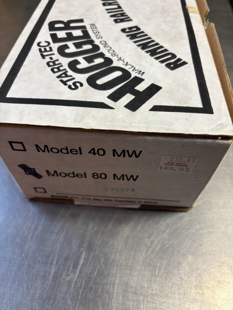 STARR-TEC HOGGER 80 MW Solid State Walk-Around Transformer System Train Control