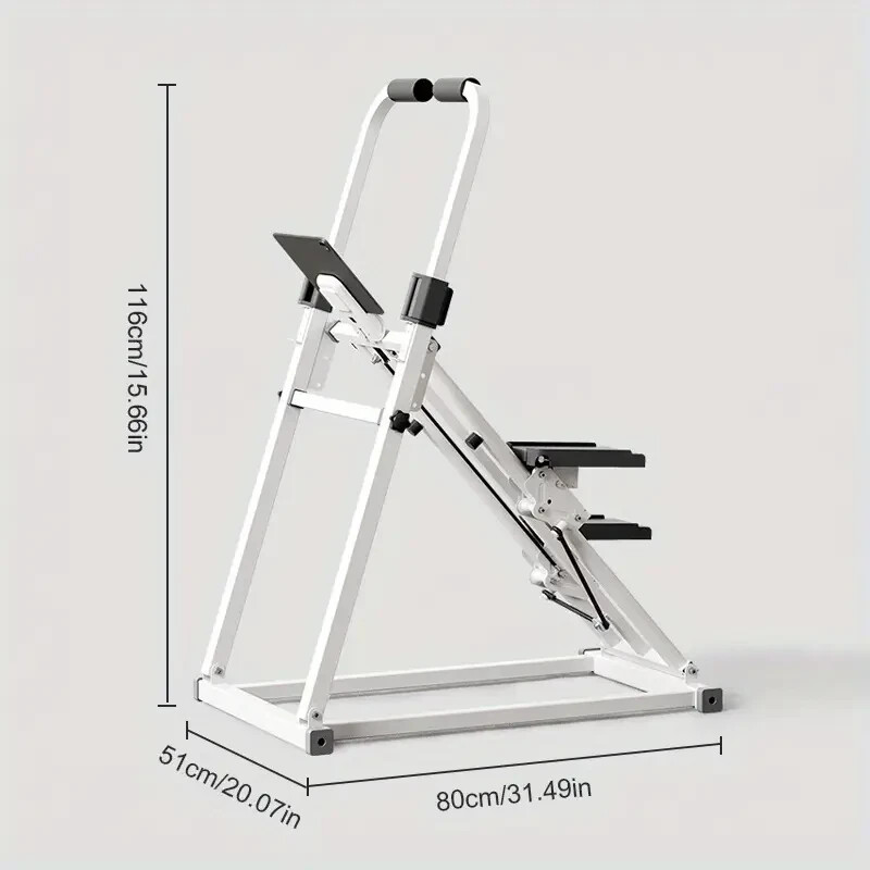 Compact Folding Vertical Climbing Stepper