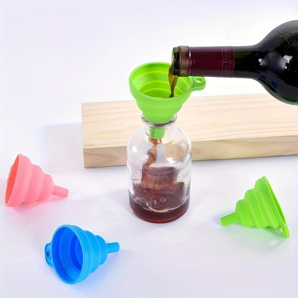 Funnelicious Fun: 4 Silly Silicone Helpers for Liquid Shenanigans!