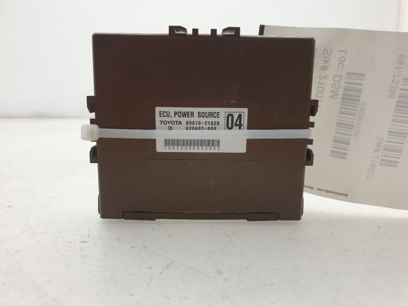 14-16 SCION TC POWER SUPPLY CONTROL MODULE ECM ASSEMBLY
