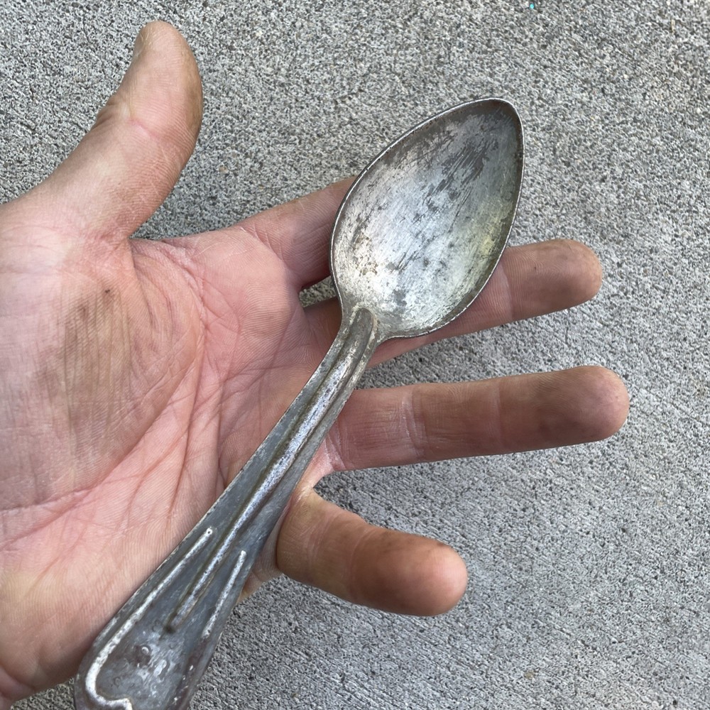 WWI US Army Mess Kit Spoon Dated 1918