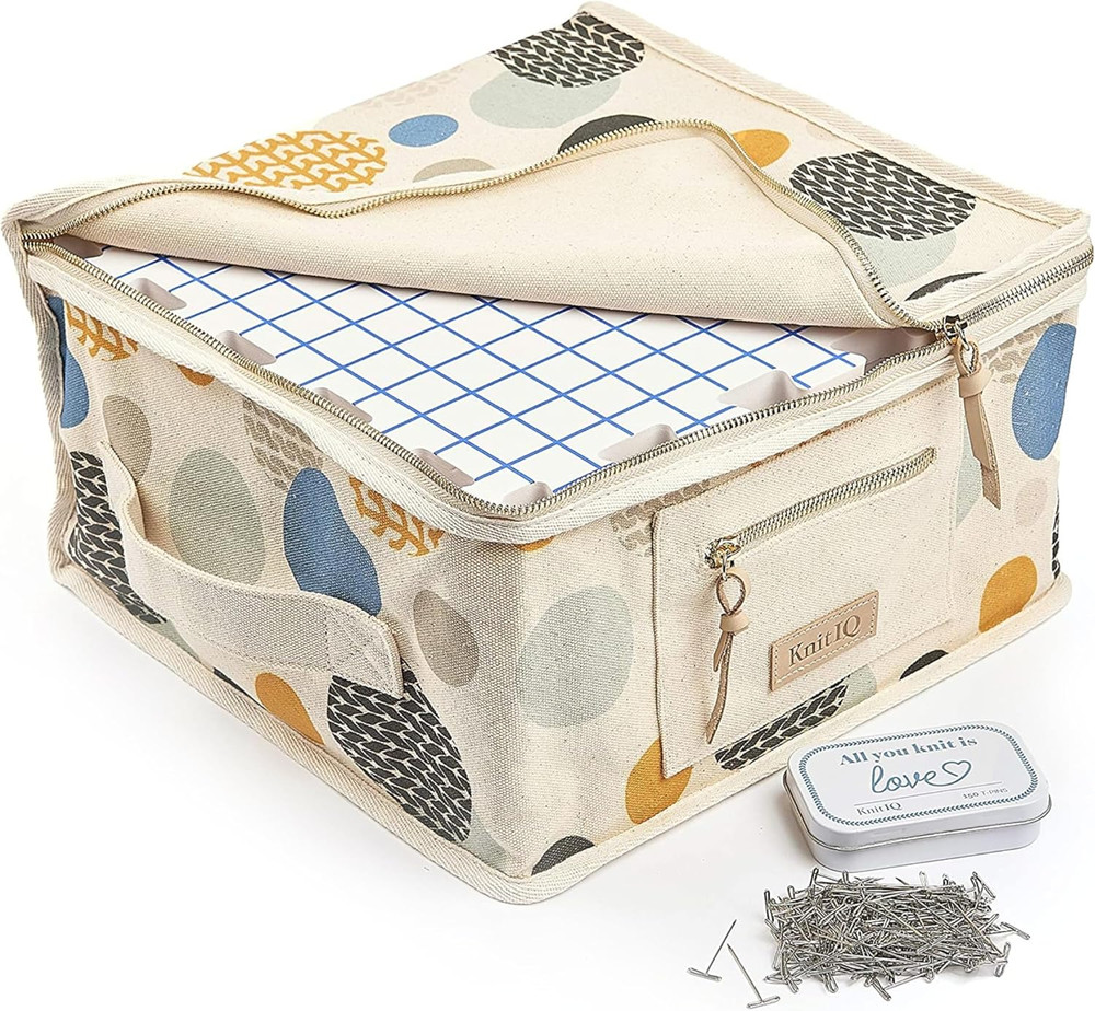 Blocking Mats for Knitting and Crochet Projects - Extra Thick Blocking Boards fo