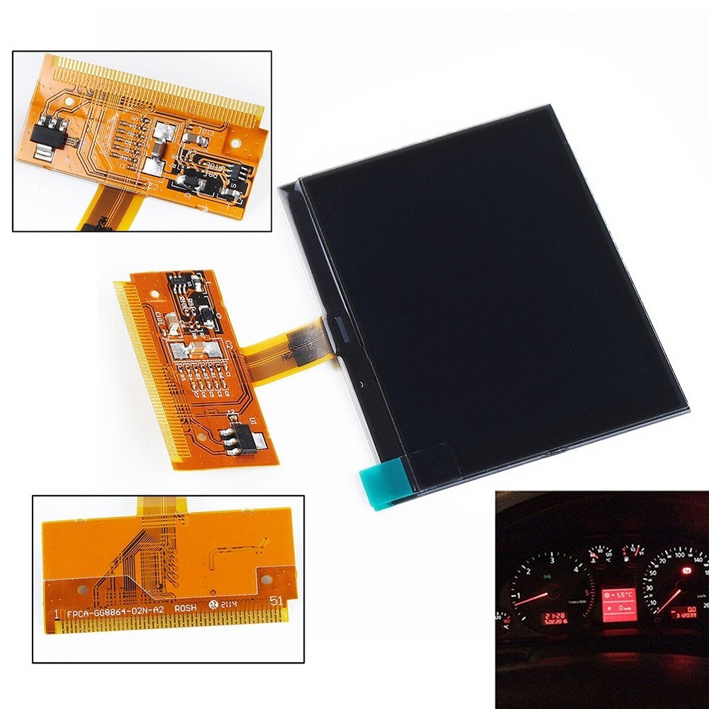 Compatible with A4/S4/RS4 B5 Series (1995 2001) LCD Screen Replacement