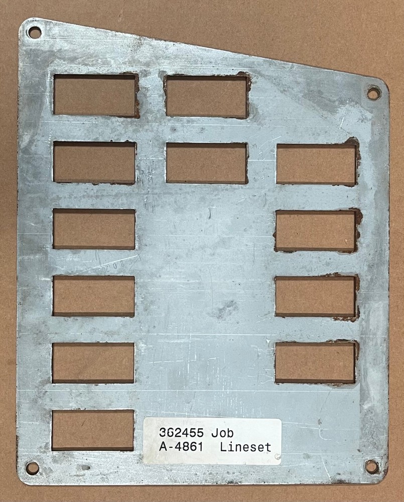 INTERNATIONAL Instrument/Switch Panel Blank 362455