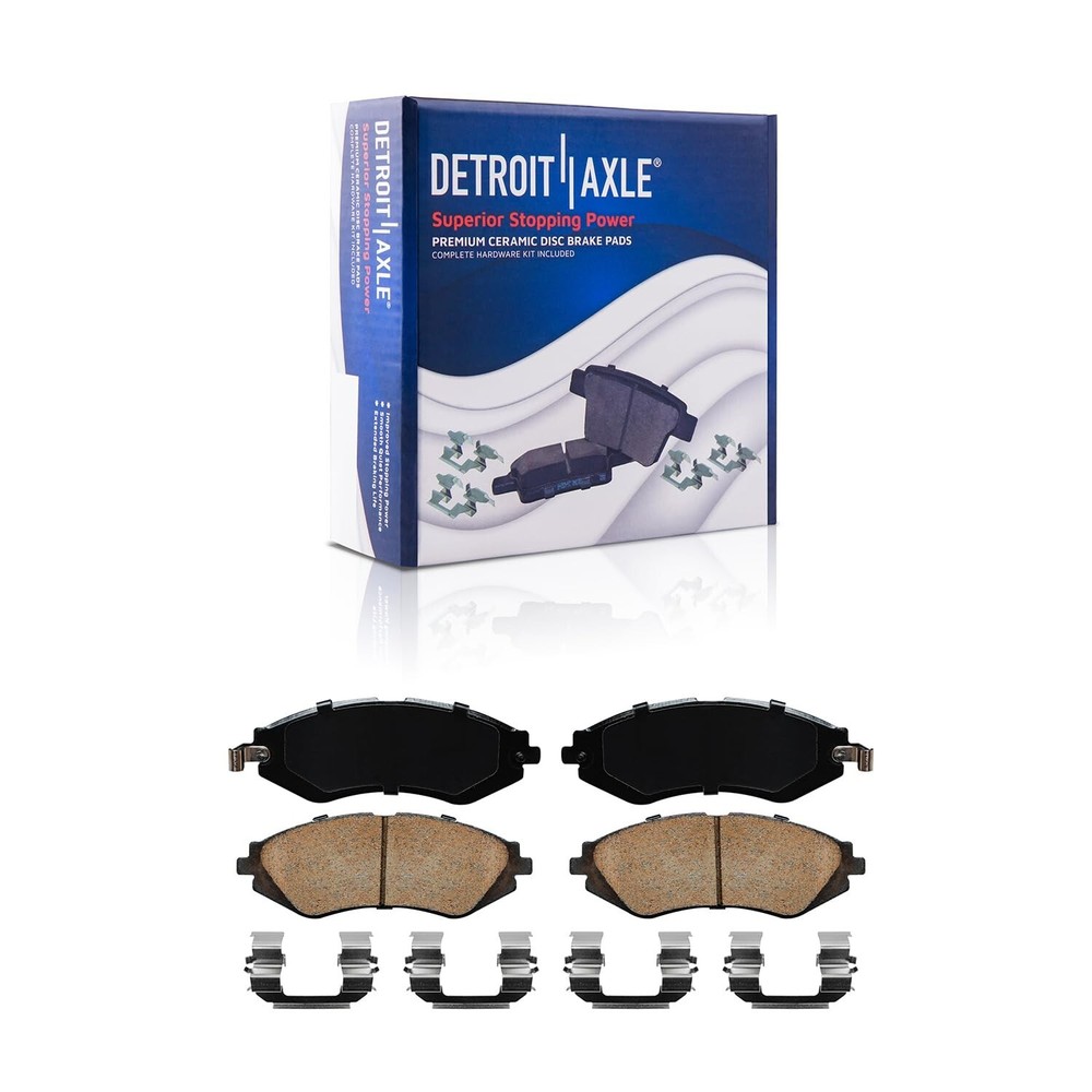 Front Disc Rotors Ceramic Brake Pads Kit for Aveo Aveo5 Spark EV G3 Wave Wave5