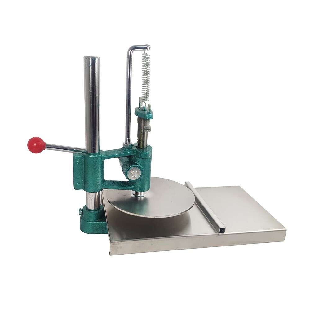Circular Pizza Dough Press Machine 20cm Manual Pizza Dough Processor