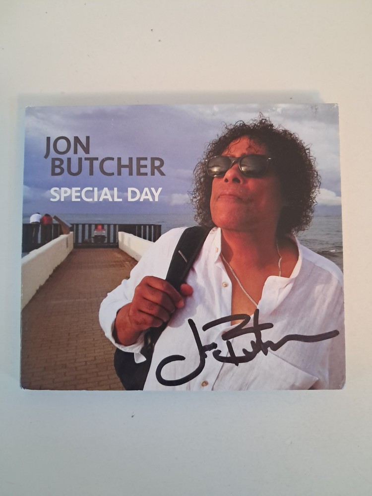 Jon Butcher Signed Autographed Special Day CD Boston Axis. Signed 2 Times!