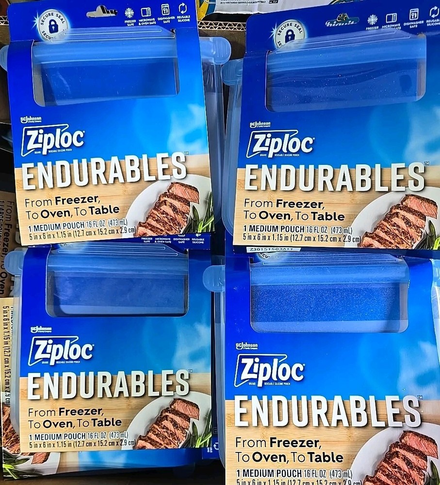 Ziploc Endurables 5 Medium  Reusable Silicone