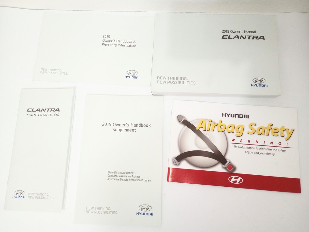 2015 Hyundai Elantra Owners Handbook