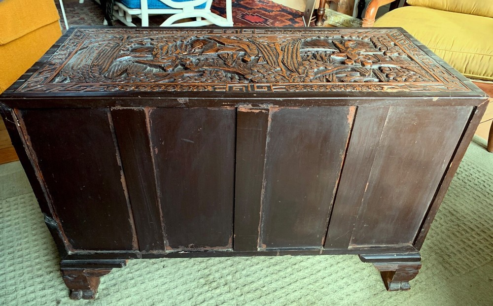 Antique Chinese Camphor Trunk