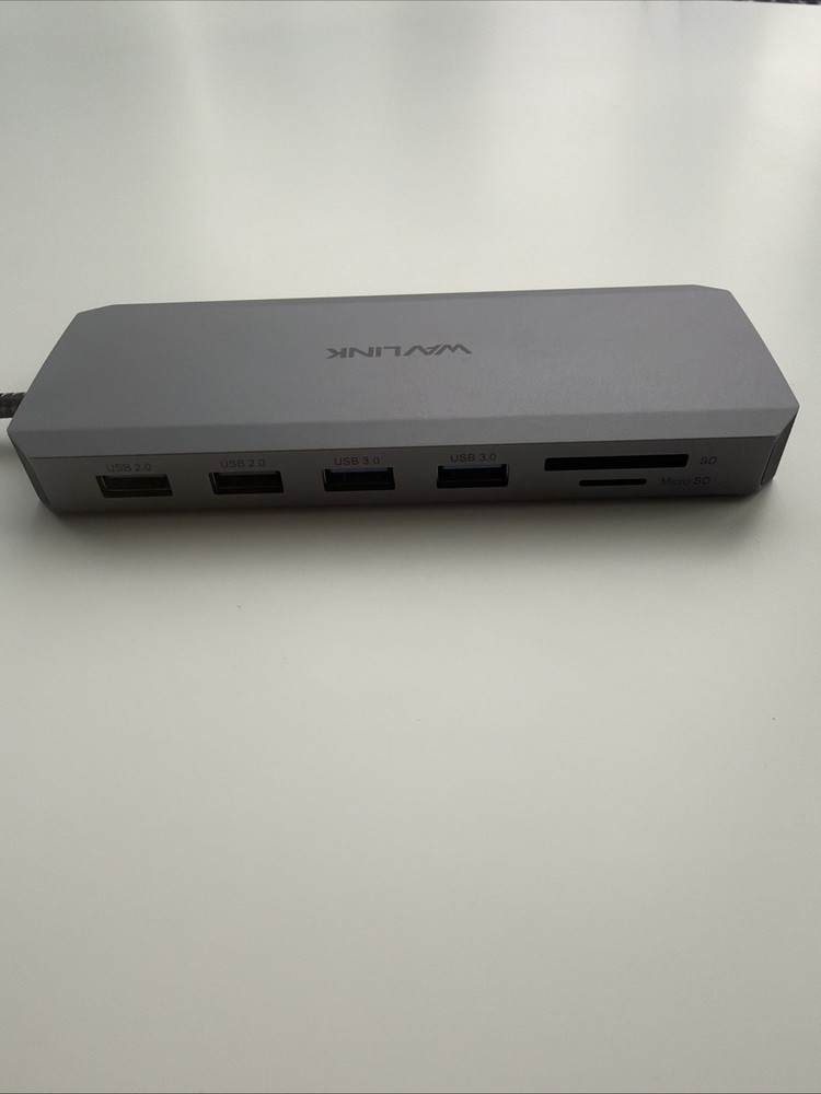 WAVLINK USB-C Triple Display Dock WL-UMD302-B