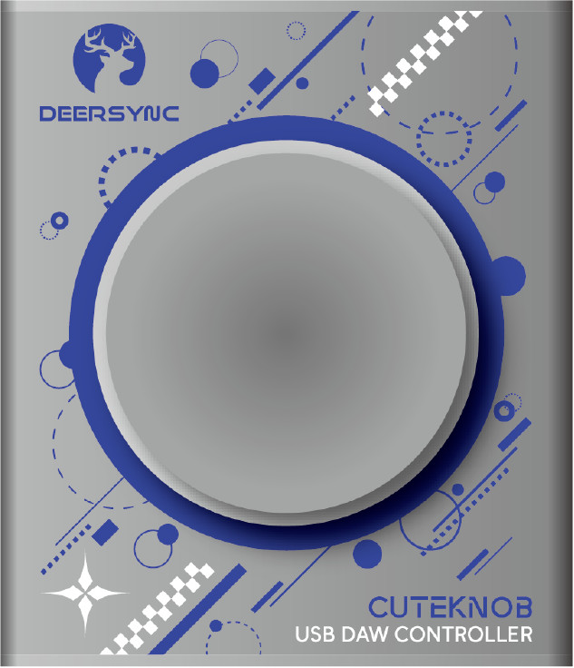 Deersync CUTEKNOB USB DAW Controller