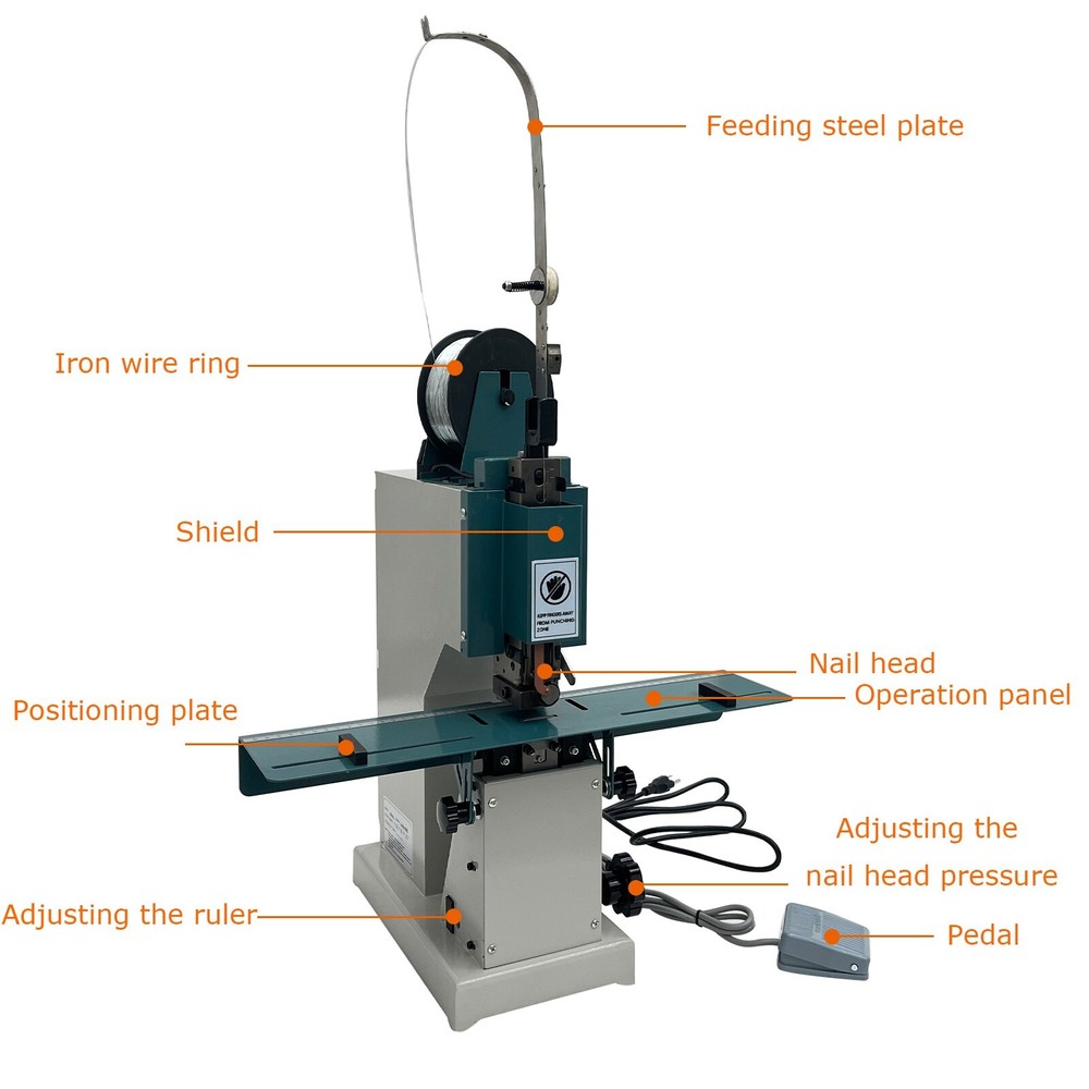 Electric Stapler Machine Stapler / Saddle Stapler Stitching Book Binder 110V
