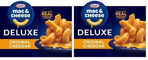 Kraft Mac & Cheese Deluxe Original Cheddar 2 Pack