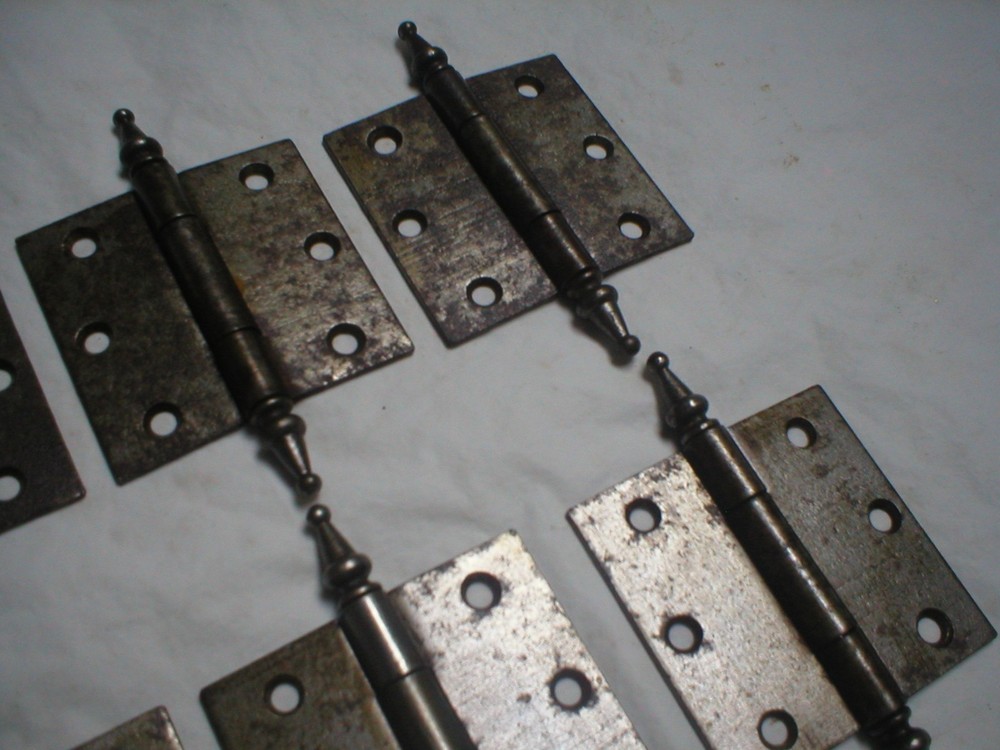Antique Steeple Hinge Pair