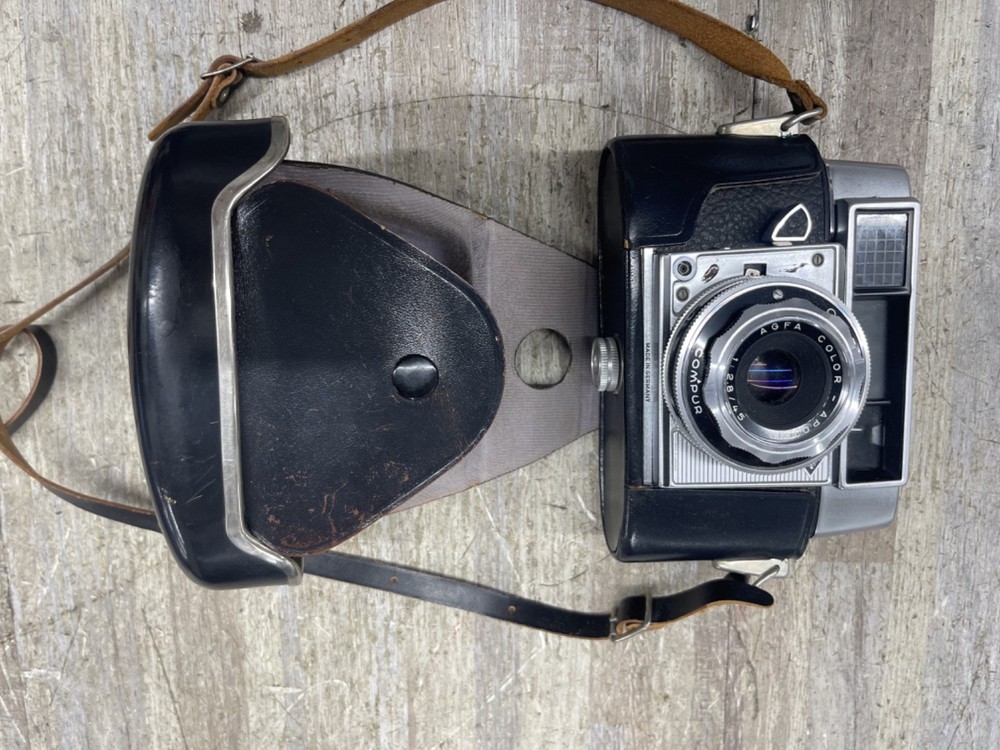 Agfa Optima 500 35mm Camera with Case GERMANY NICE
