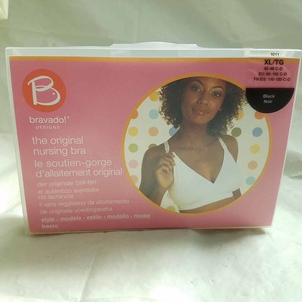 Bravado Nursing Bra BLACK Size XL, Style 1011