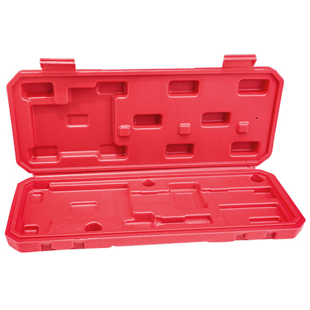 Plastic Caliper Box - Red Portable Travel Case