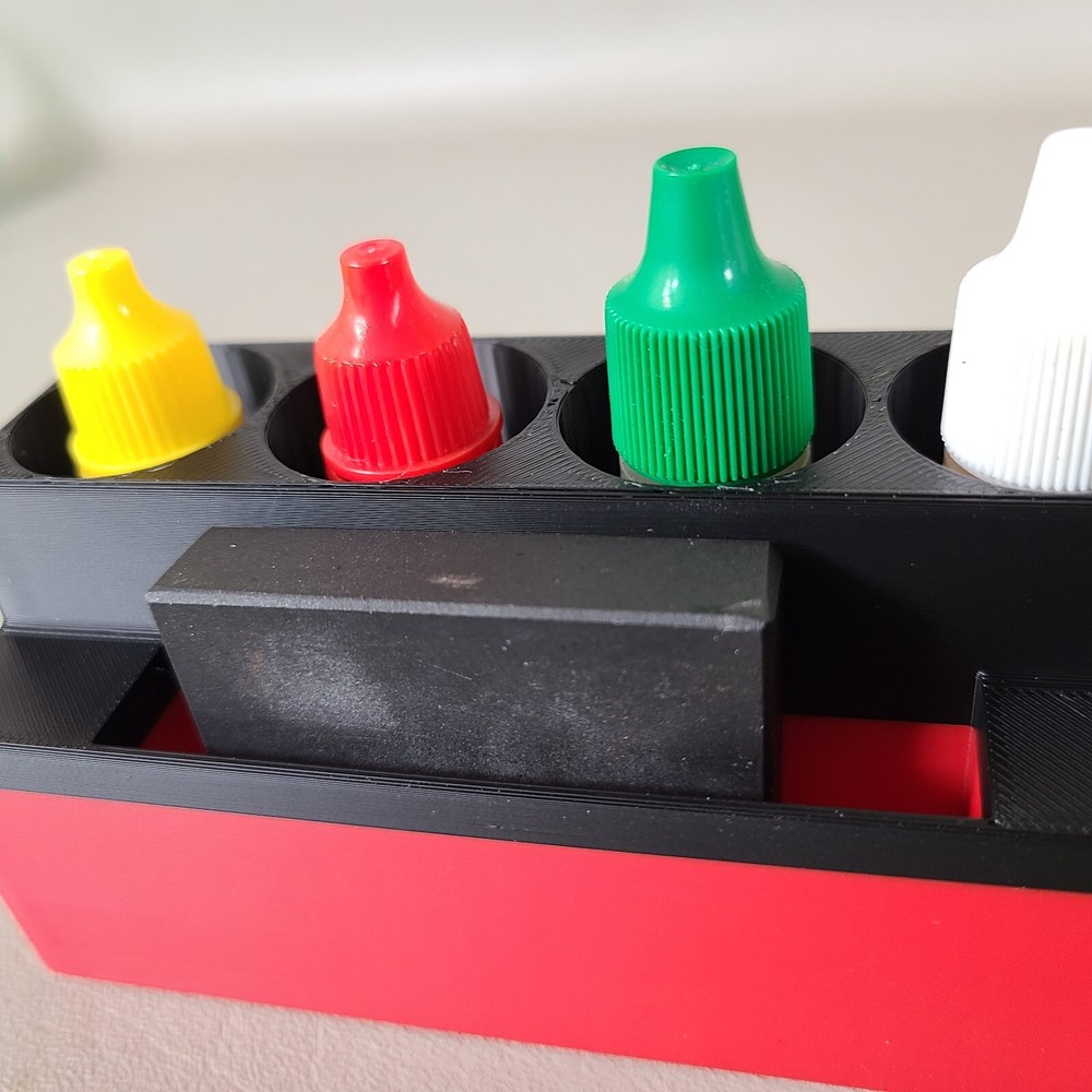 Jewelry Testing Kit Acid Storage Holder Gold Silver Solution Container