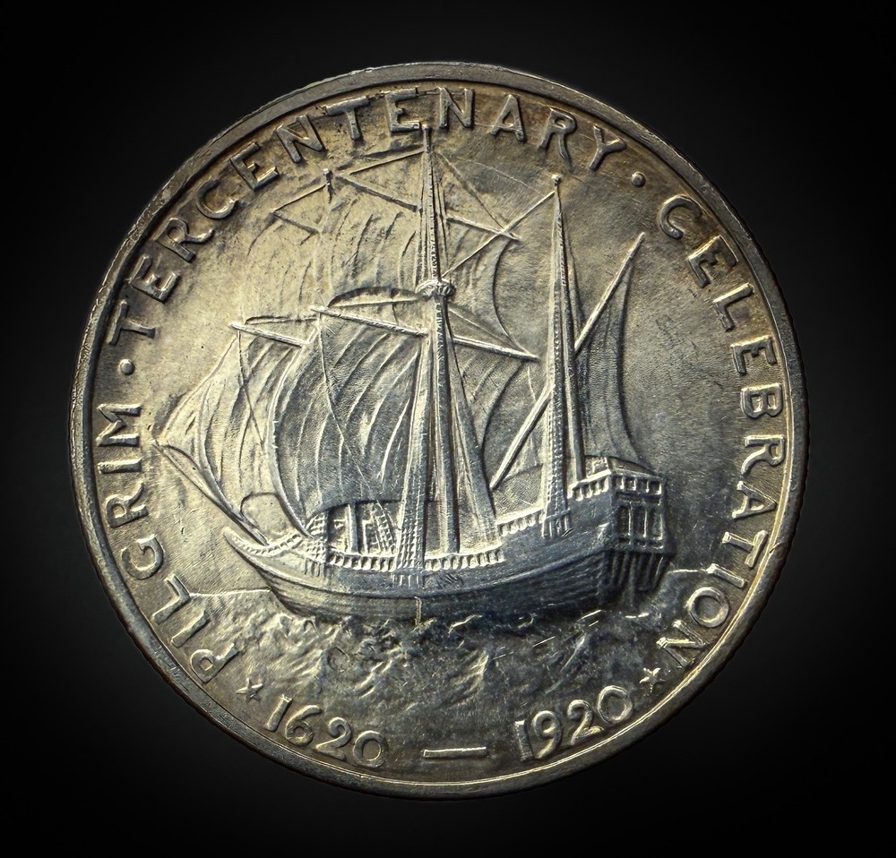 1920 Pilgrim Tercentenary Silver Half Dollar (B1915)