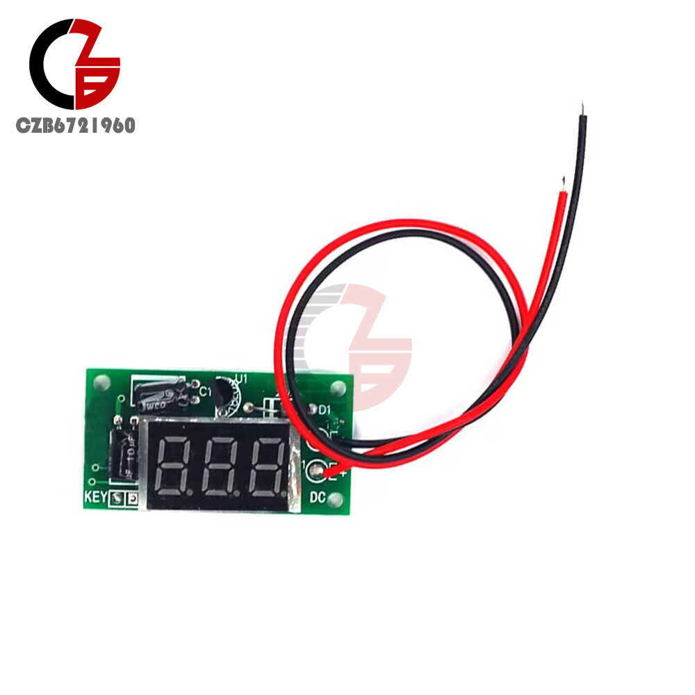 Counter Module Power-ON / Trigger 3Bit Accumulator 0.36" Digital Tube Red Dispay
