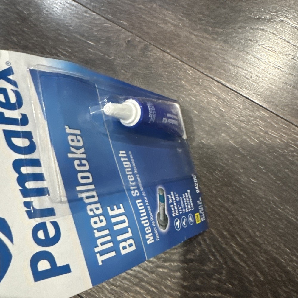 Permatex 24200 Blue Threadlocker Medium Strength Removable 6ml