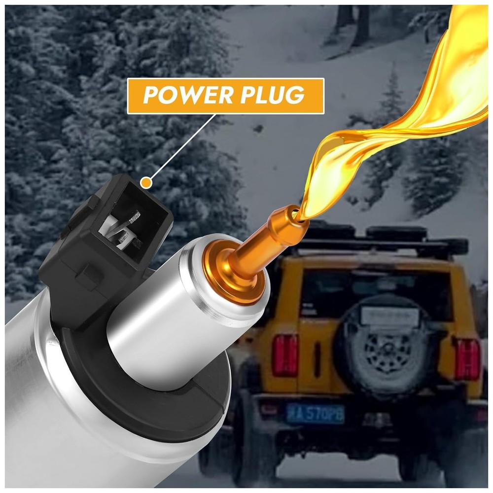 Diesel heater fuel pump, 12V 22ML quieter gas air heater electric fuel pump, use