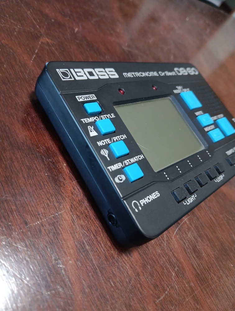 Boss Dr. Beat DB-60 Professional Electronic Metronome Tested Working EUC