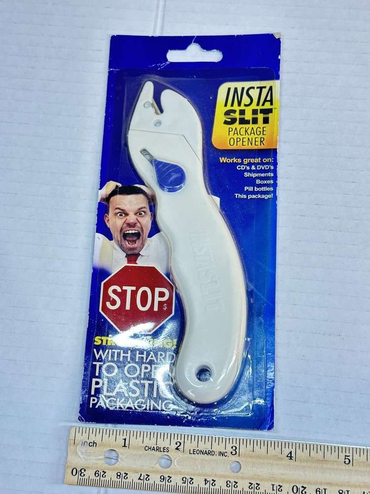 NOS - Package Opener Insta Slit Plastic