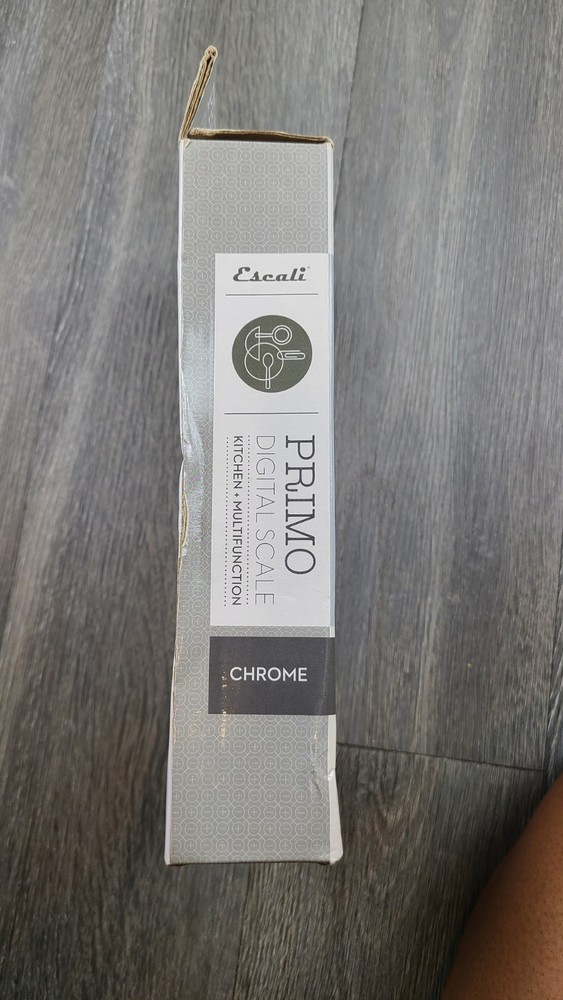 Escali Primo Digital Scale New In Box