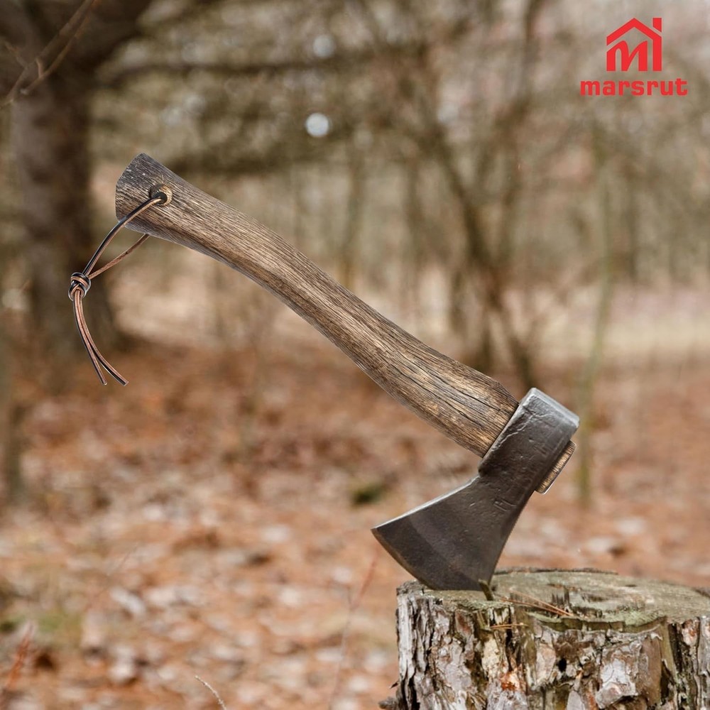 13'' Oak Wood Hatchet Handle Replacement – Fits Most Camp, Broad, and Single Bit