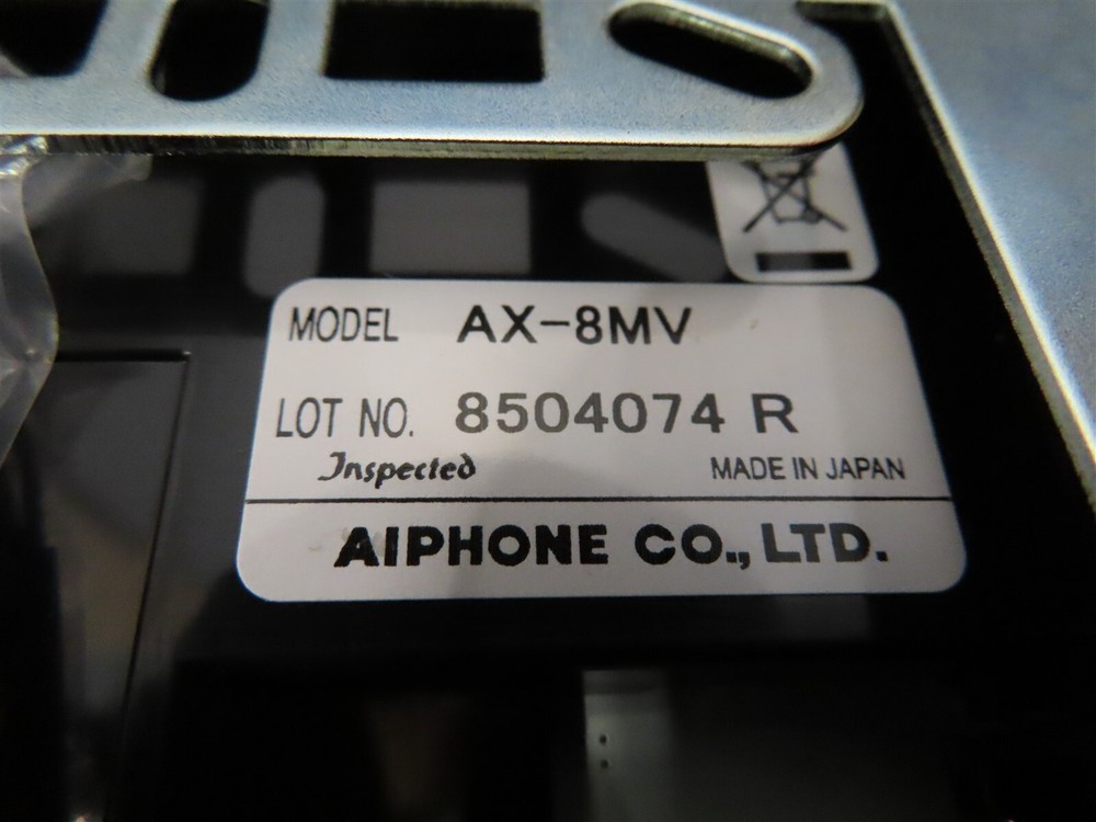 AIPHONE AX-8MV Audio Video Master Station for AX Integrated Security System