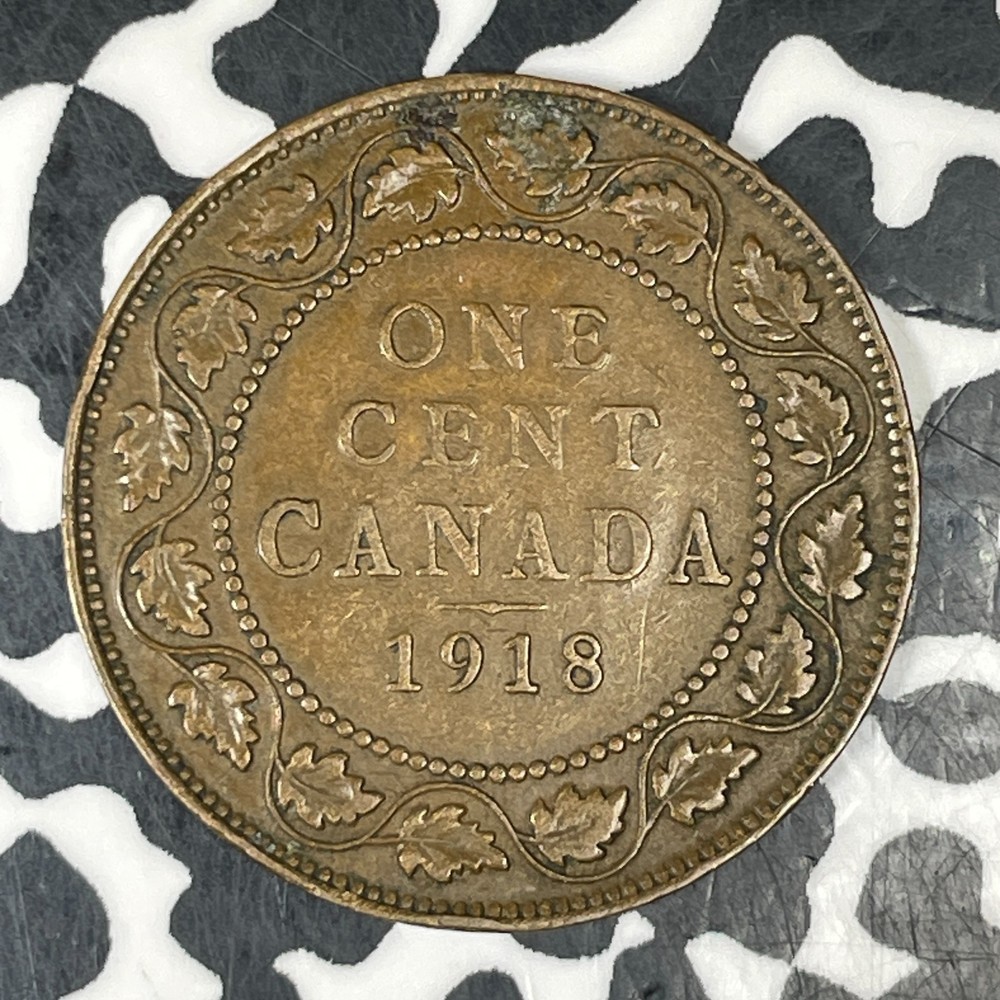 1918 Canada Large Cent Lot#C8295