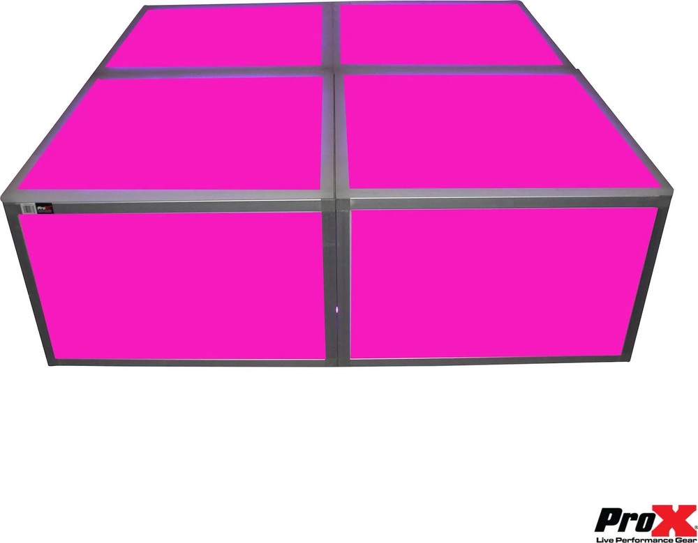 LUMO STAGE 24" Acrylic Platform Stage Section Riser 2' x 2'