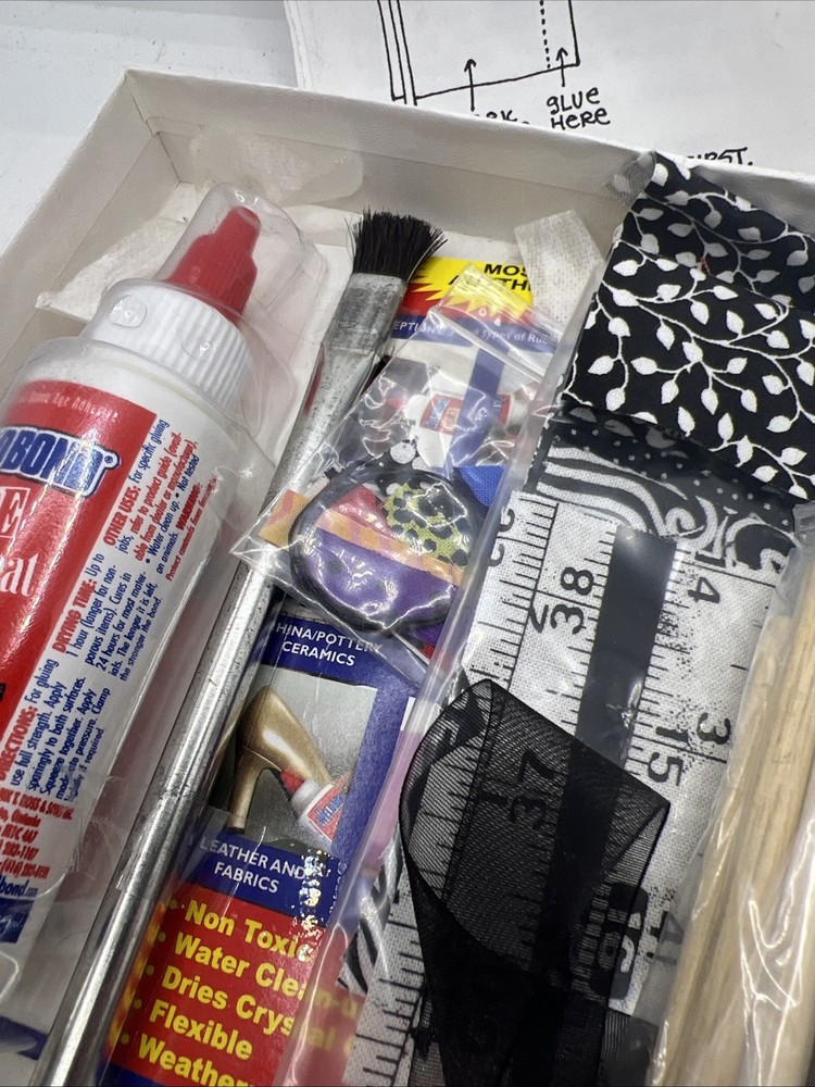 Fabric Bead Kit Make Your Own With Instructions