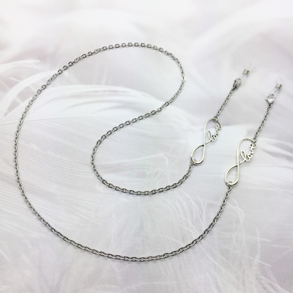 Infinity Knot Love Eyeglass Chain