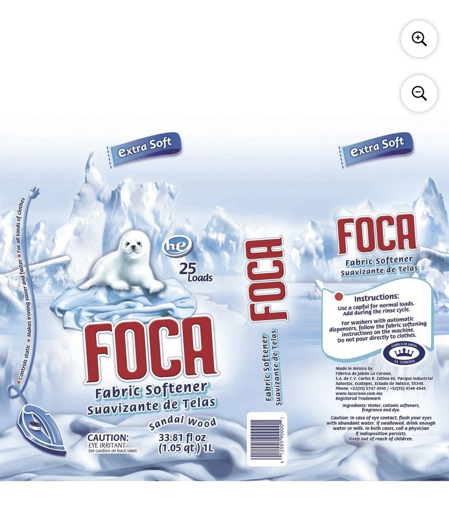 NEW Foca Fabric Softener