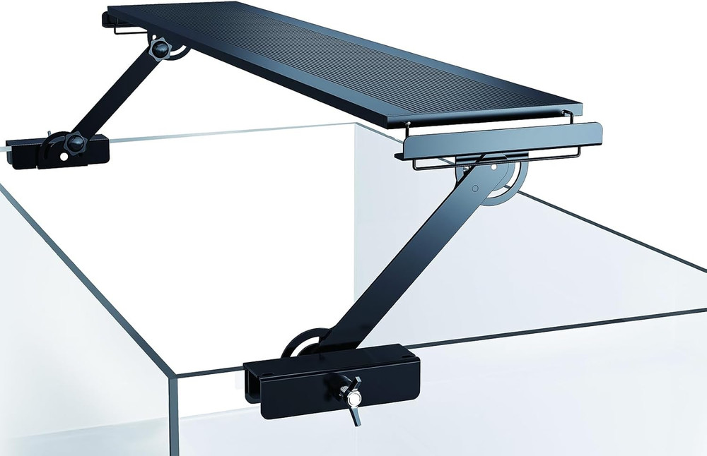 Aquarium Light Riser 0-6.5" High Adjustment Fish Tank LED Stand Support Width