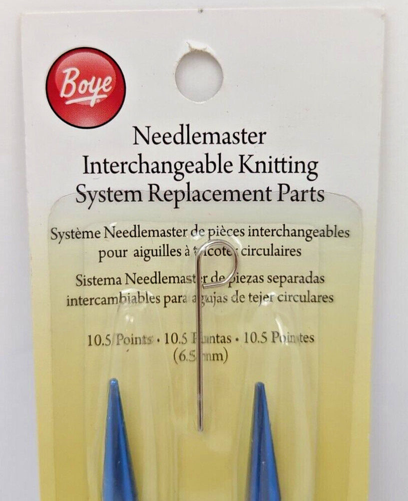 Boye Needlemaster Interchangeable Replacement US 10.5 Points 6.5 mm Knitting