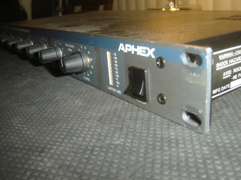 Aphex 723, Precision Multiband Peak Limiter, Vintage Rack